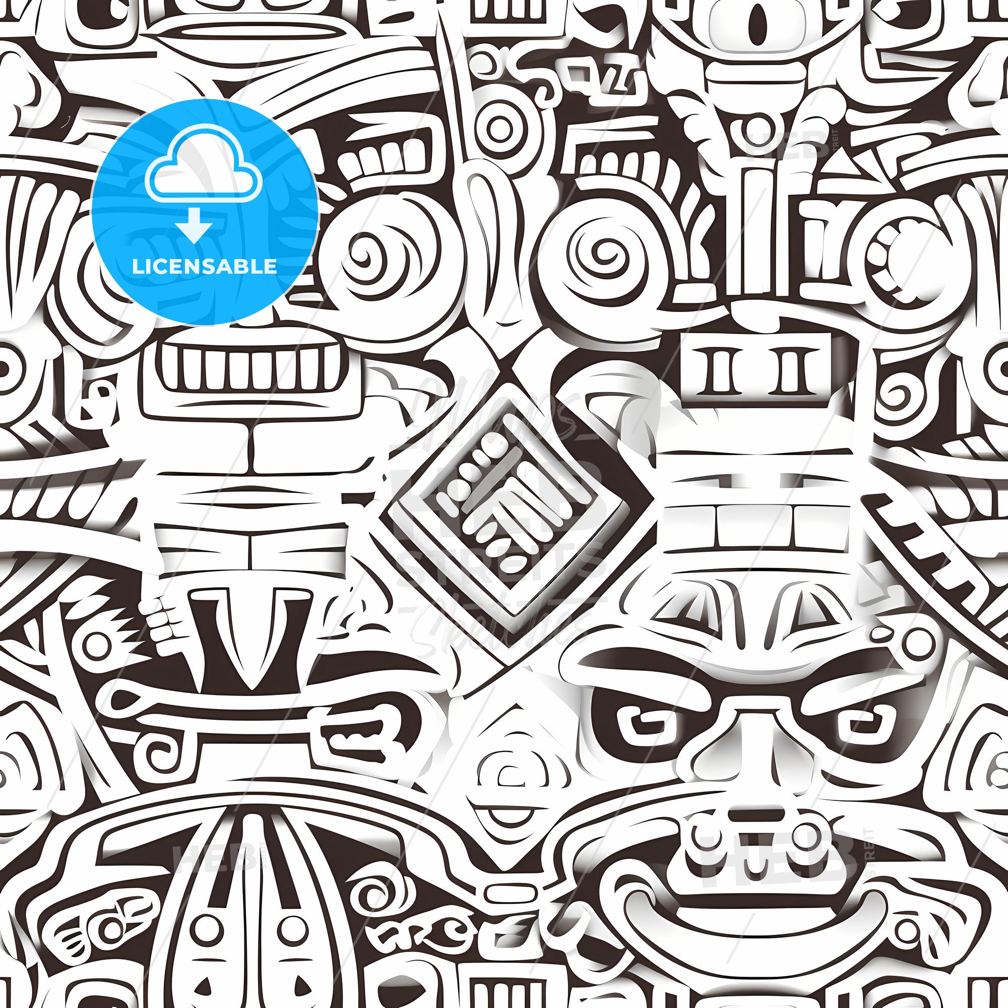 Pattern Of Tribal Art – HEBSTREITS