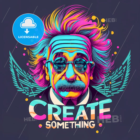 Create Something - A Man With Glasses And Mustache