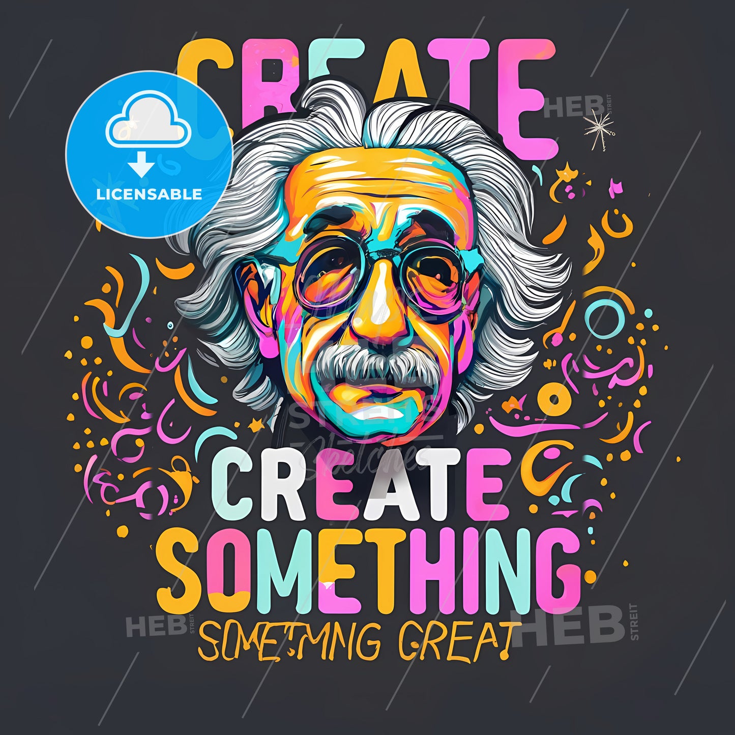 Create Something Great - A Man With White Hair And Glasses