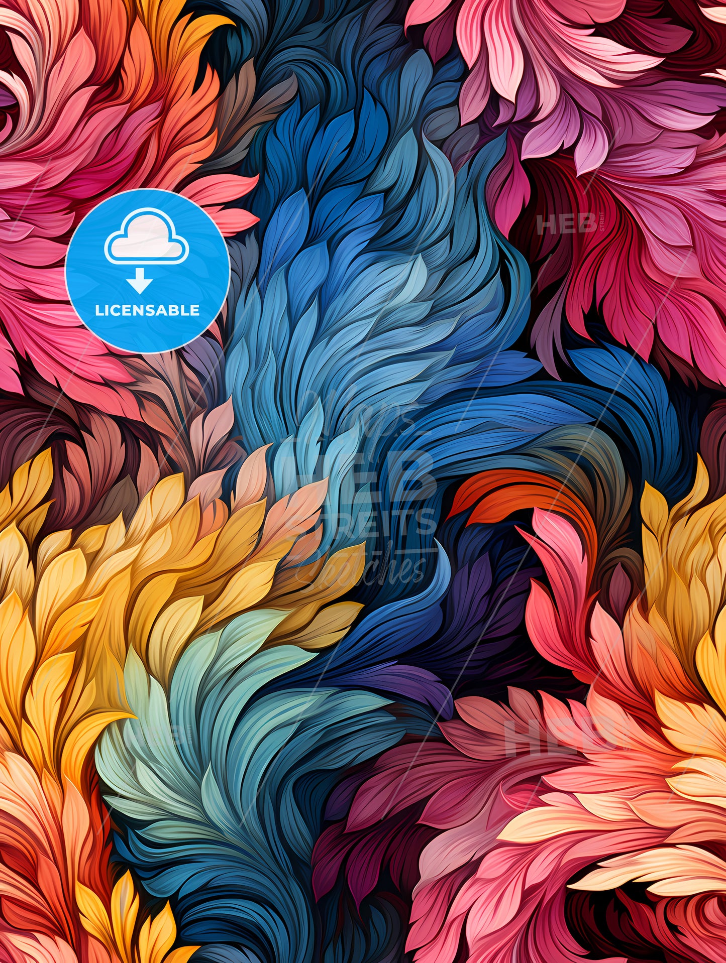 Art Deco style seamless pattern