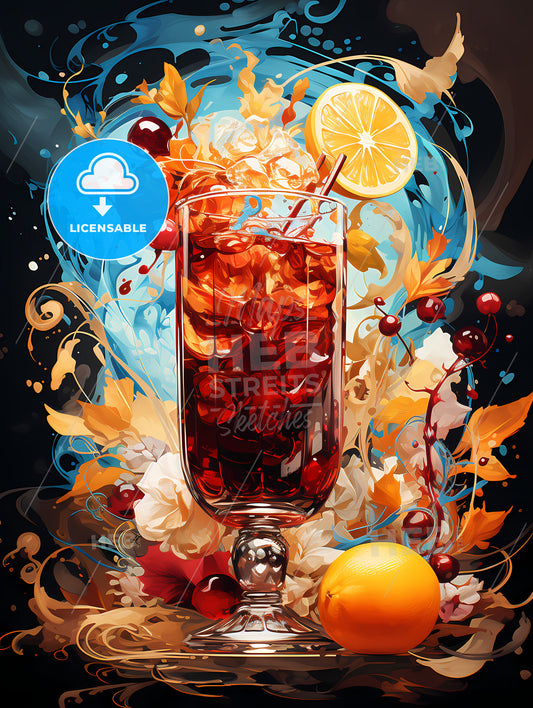 Blood and Sand Cocktail