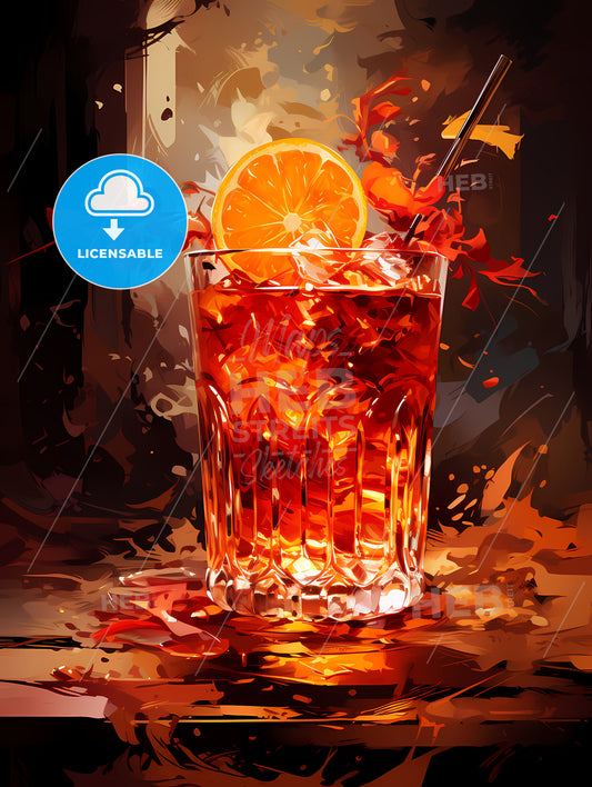 Blood and Sand Cocktail