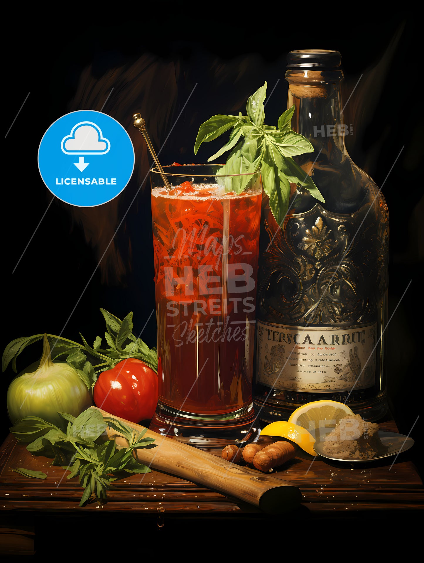 Bloody Mary cocktail