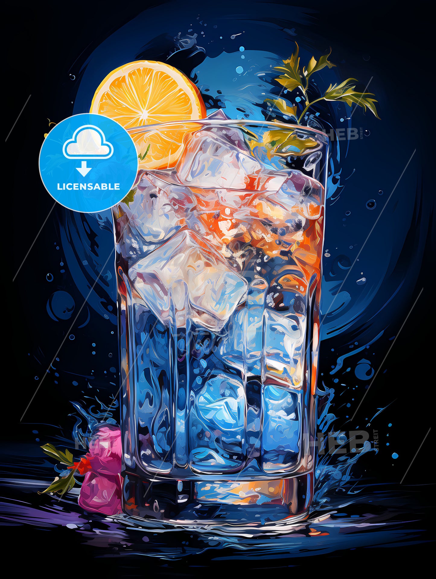 Blue Lagoon Cocktail