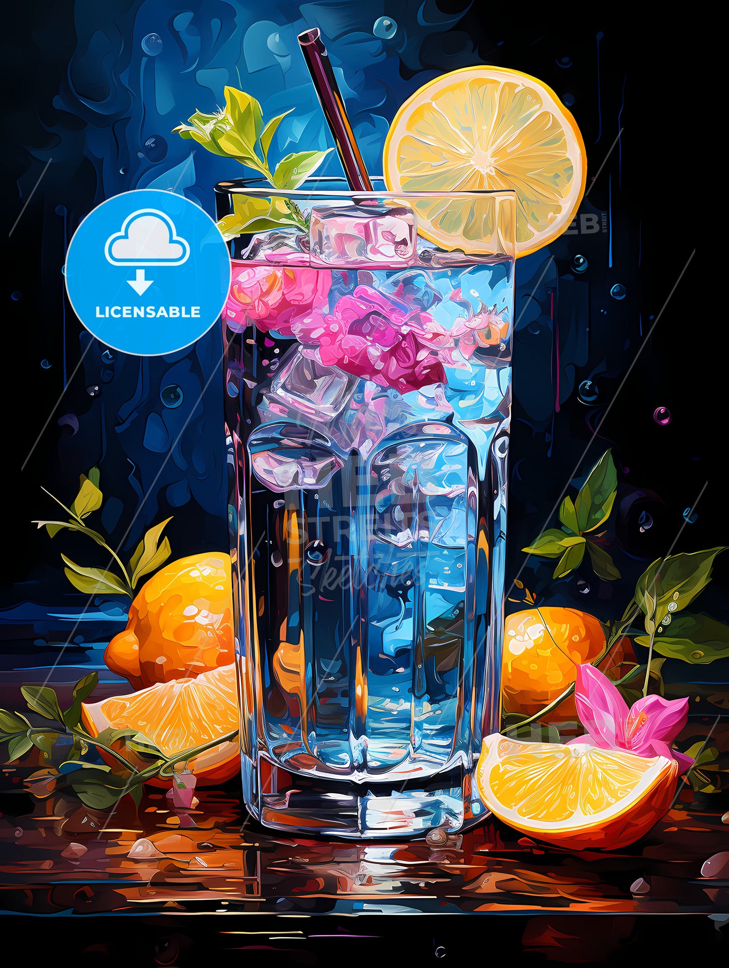 Blue Lagoon Cocktail