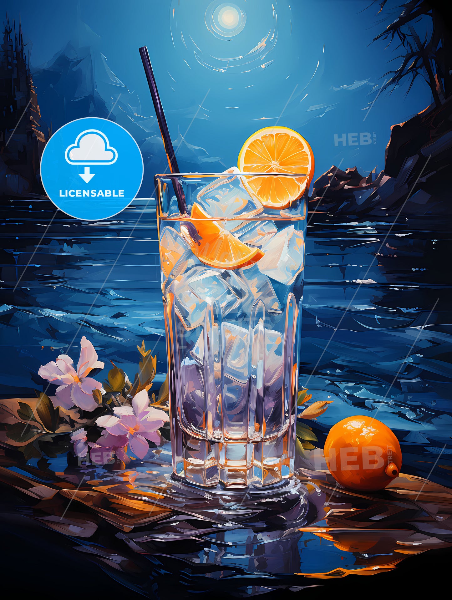 Blue Lagoon Cocktail