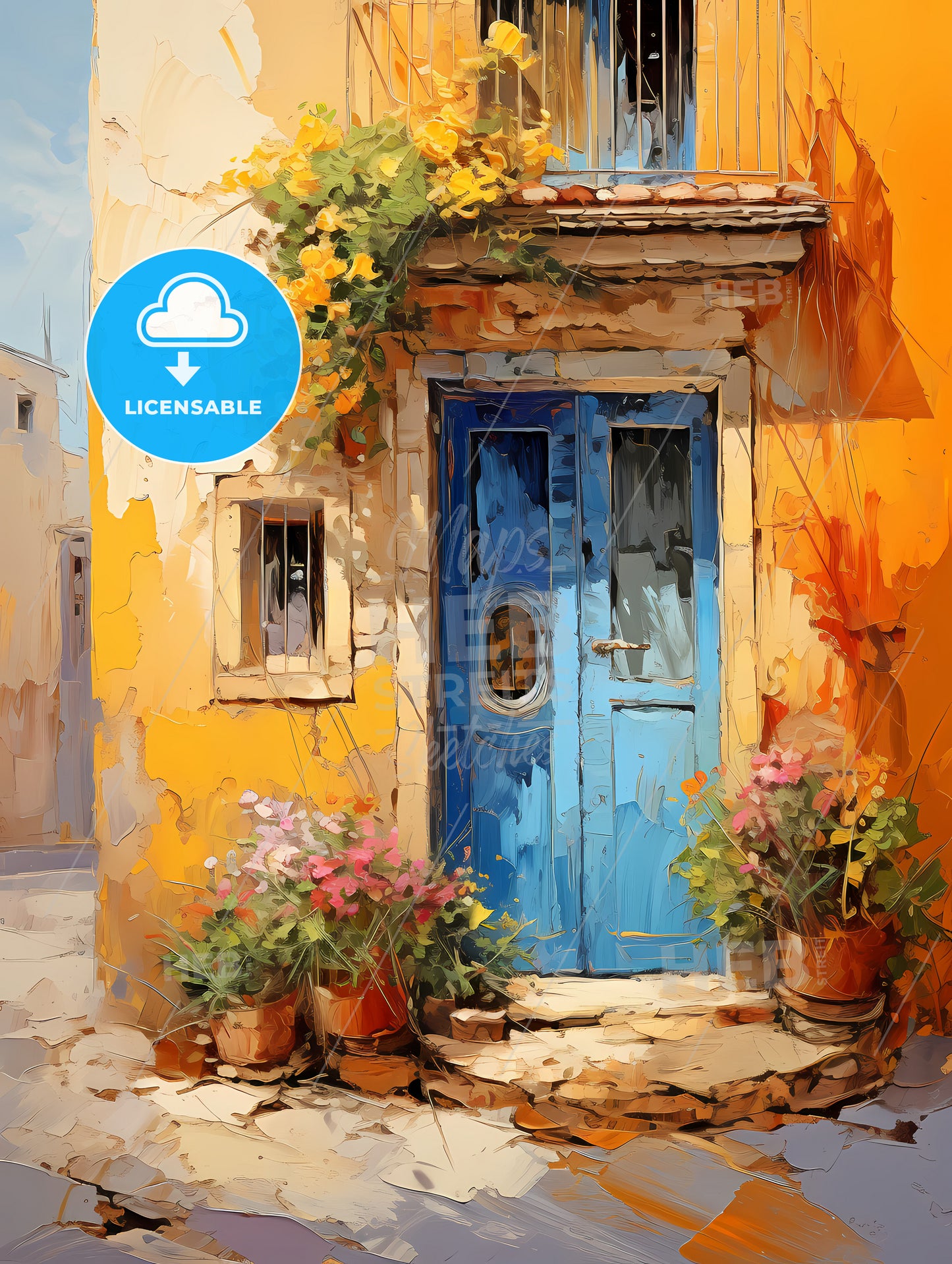 Different door from Tuscany Italy