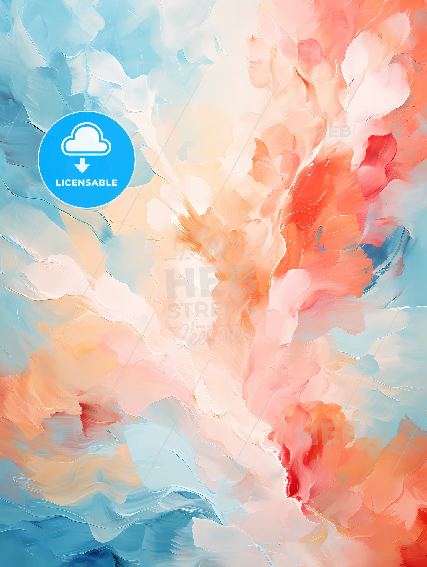 Digital abstract Art colorful abstract background