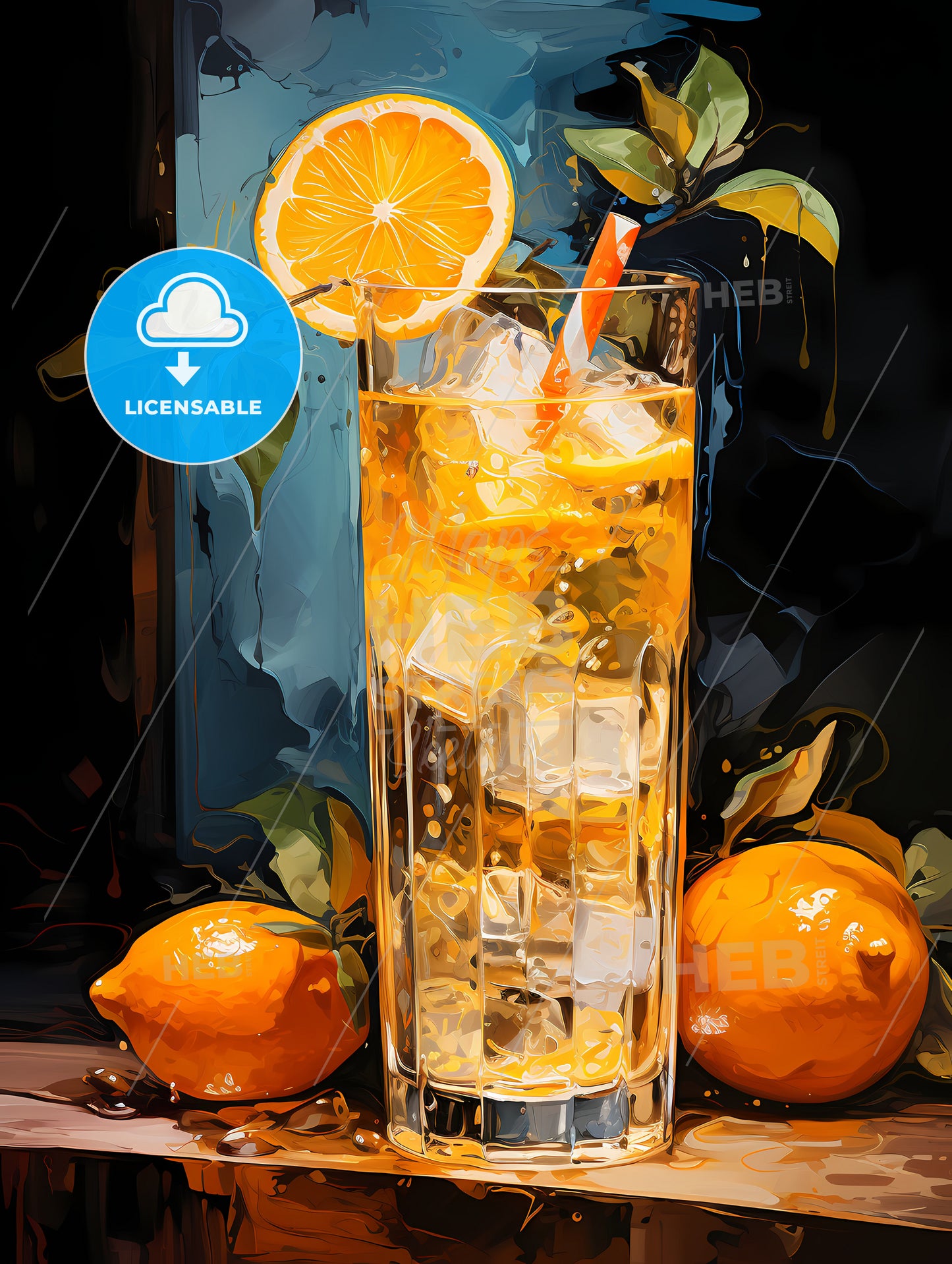 Harvey Wallbanger cocktail