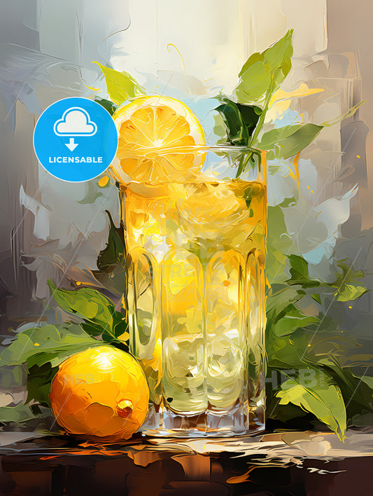 Lemoncello cocktail