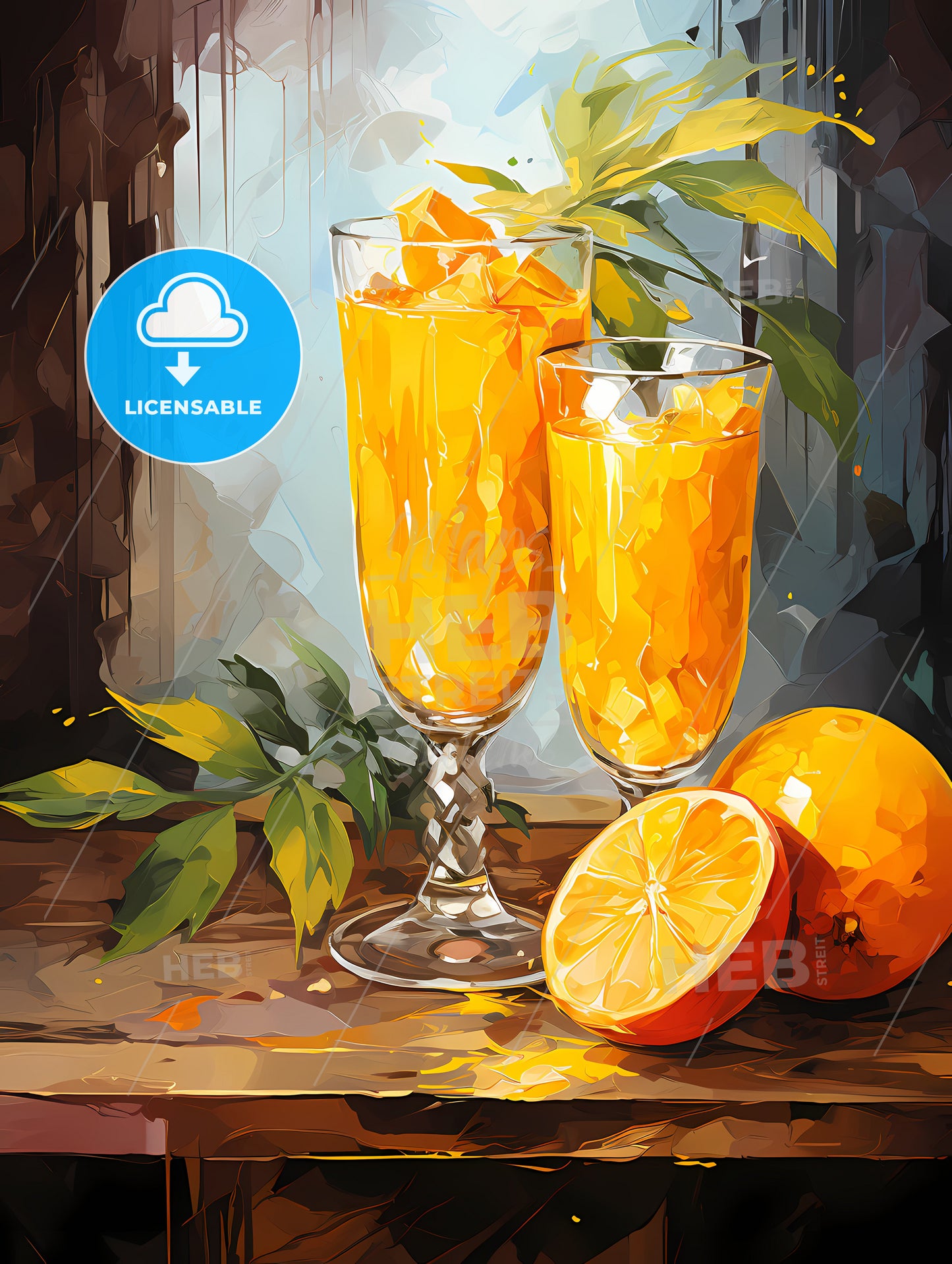 Mango Mimosa Cocktail