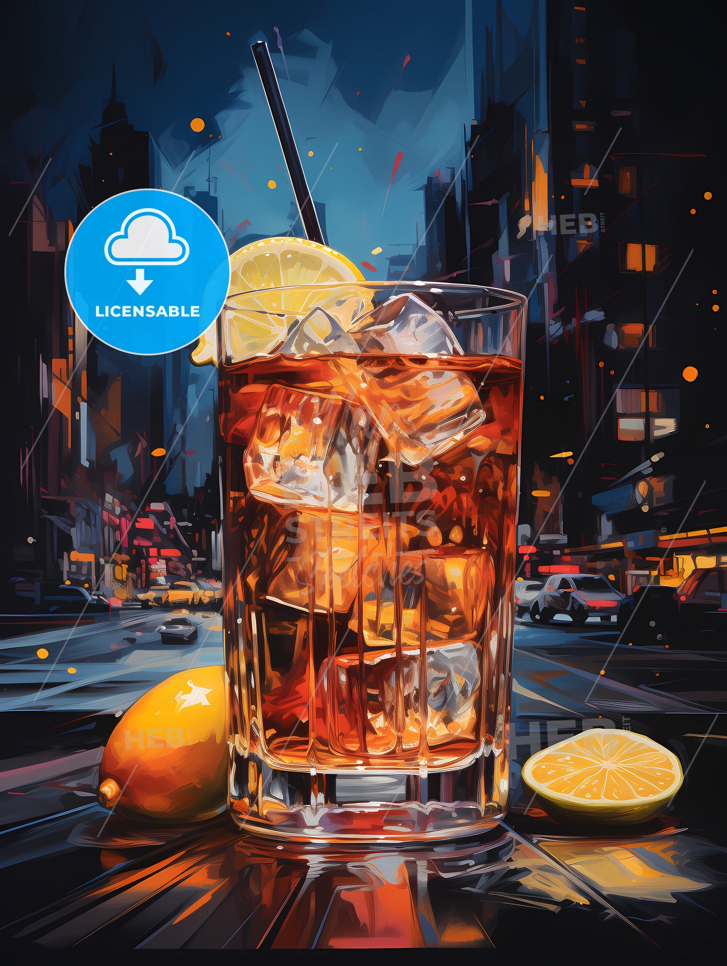 New York Sour cocktail