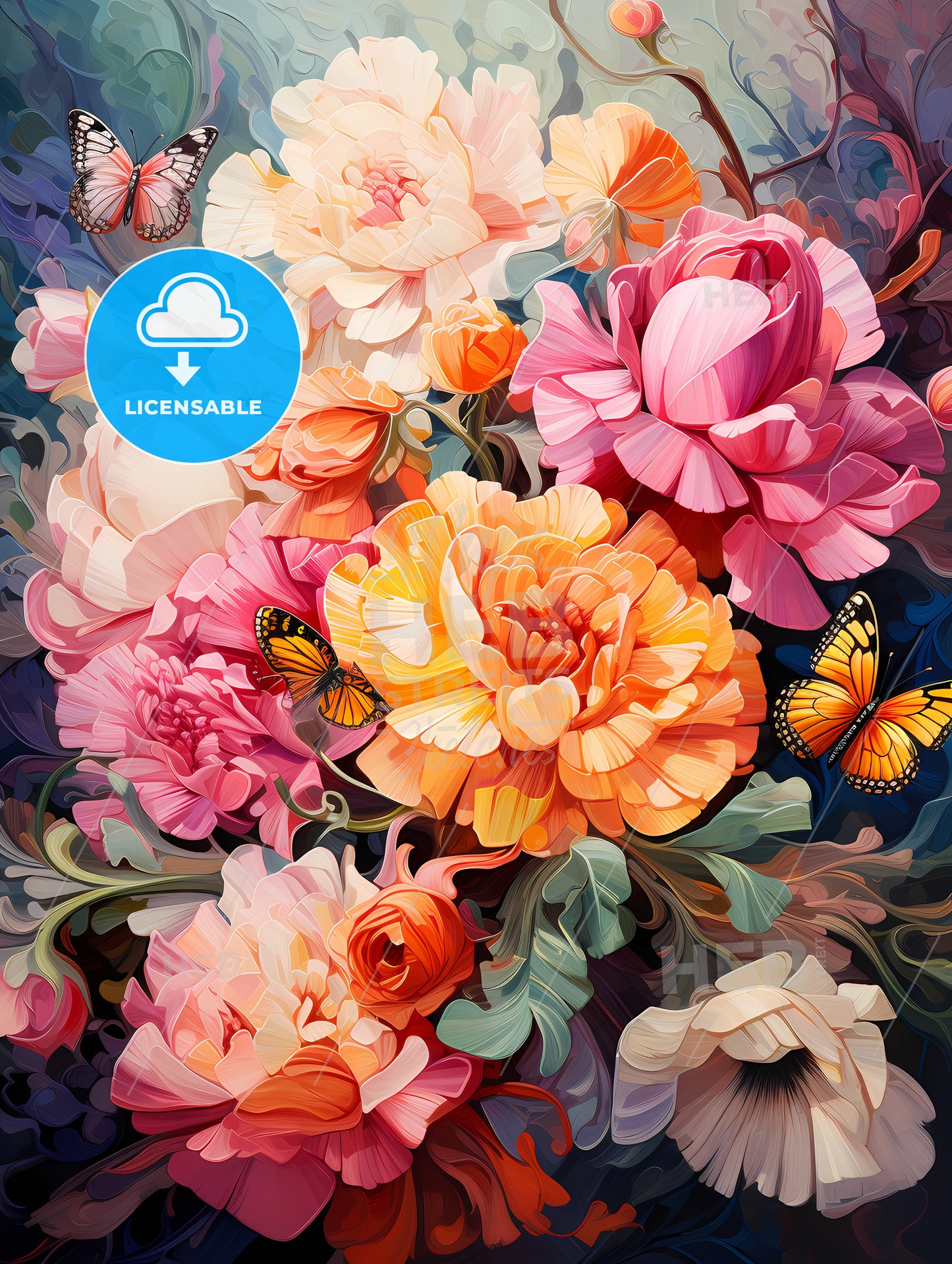 Ocean coral and fish taken in the red sea