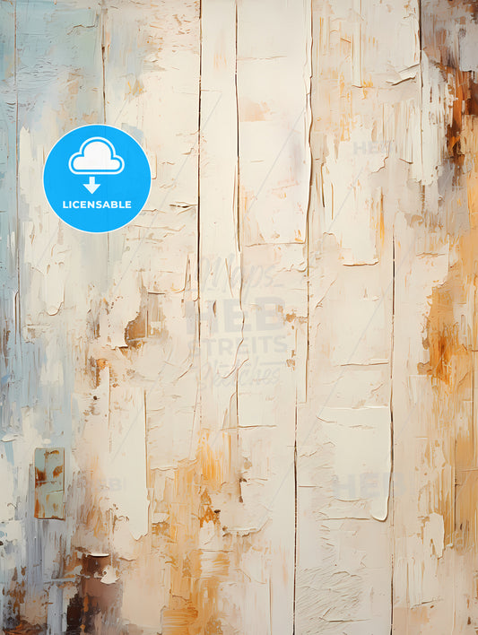 old wood planks vintage painted with white color