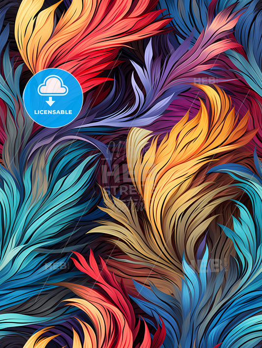 Retro 80s seamless pattern