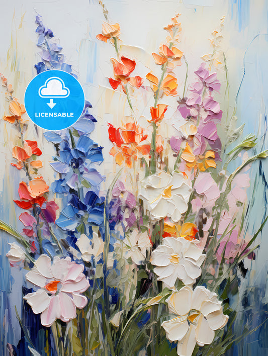 Some flowers in the garden