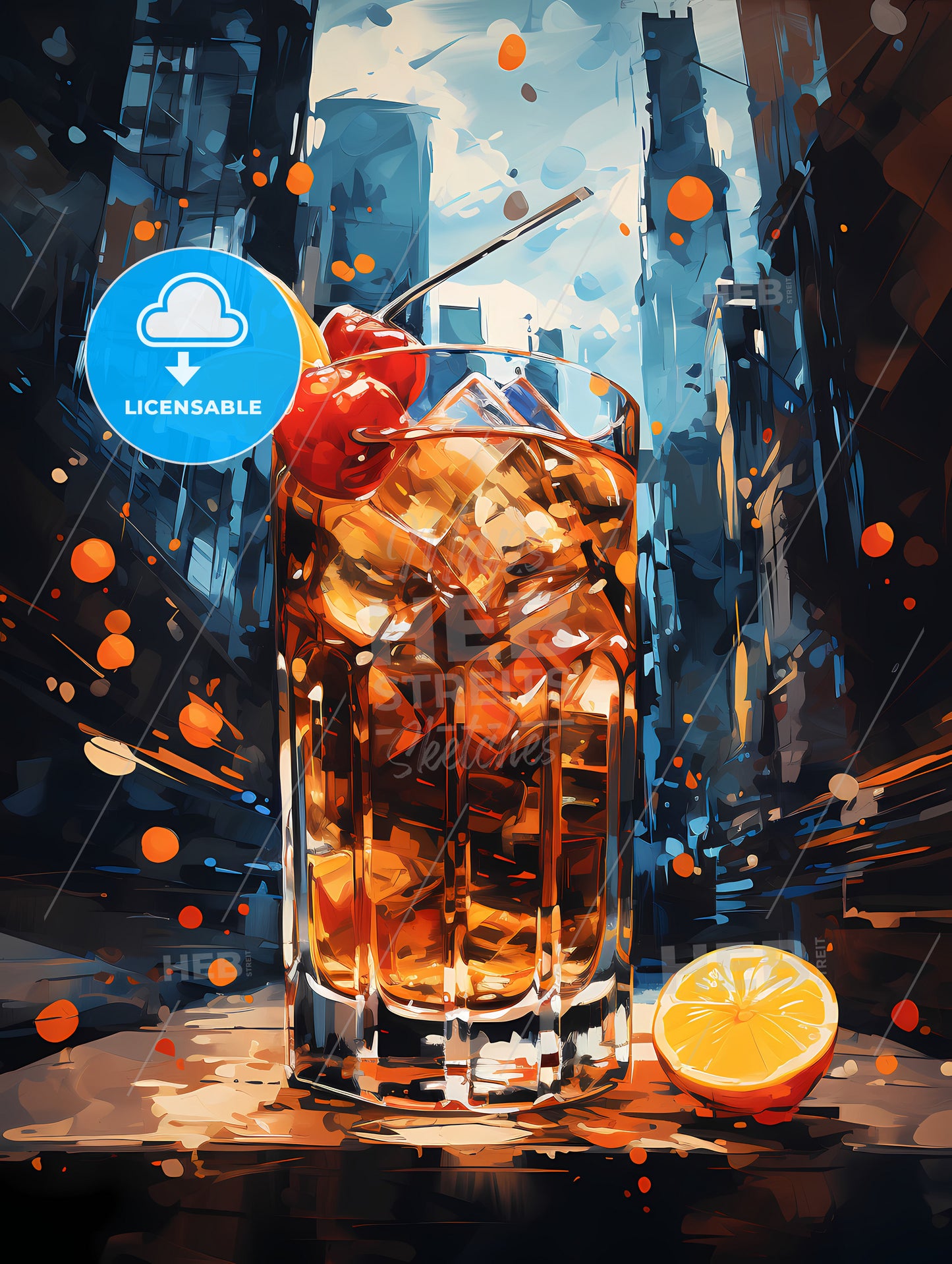 A Manhattan is a cocktail made with whiskey