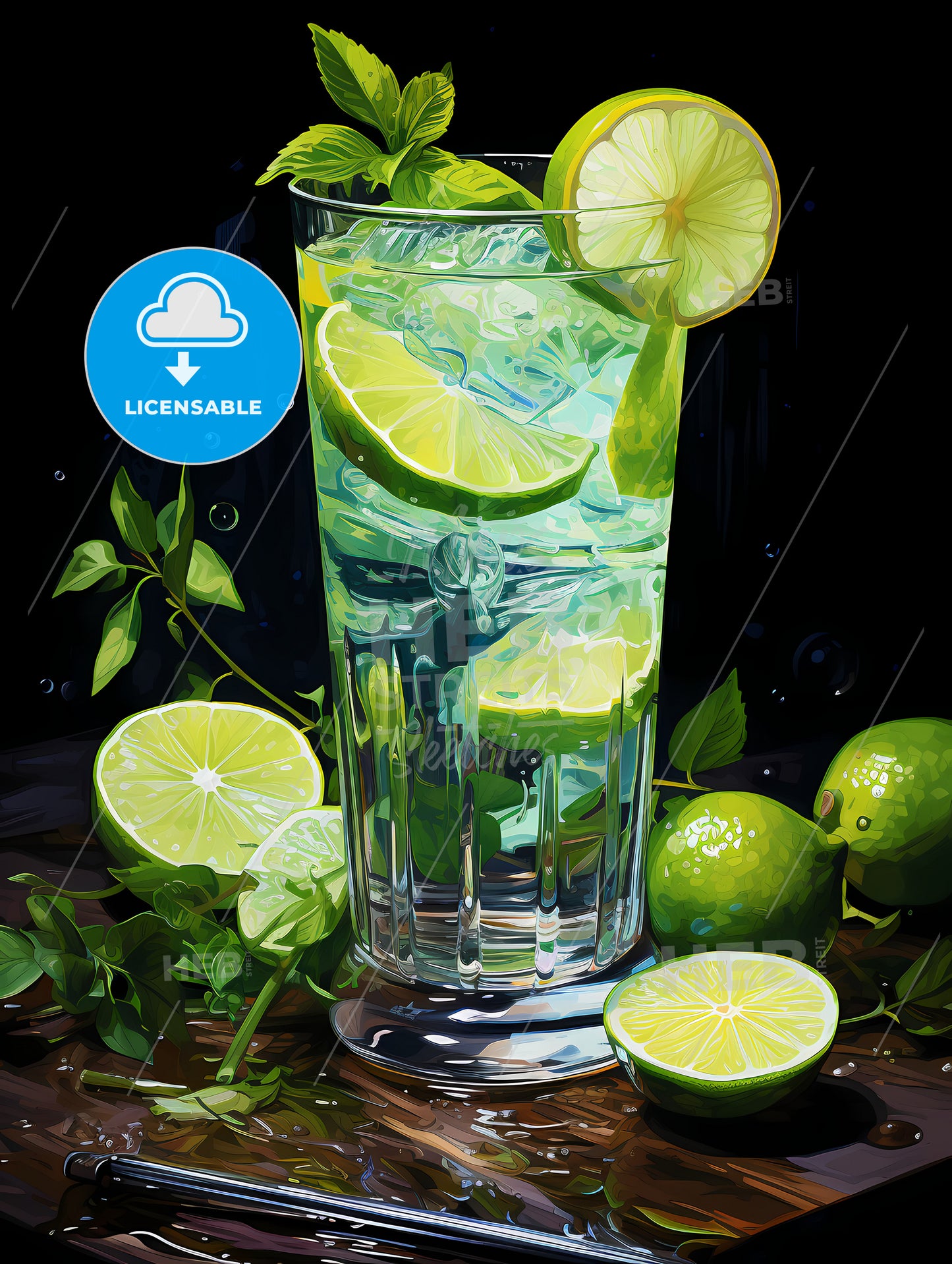 The gin gimlet is a classic cocktail