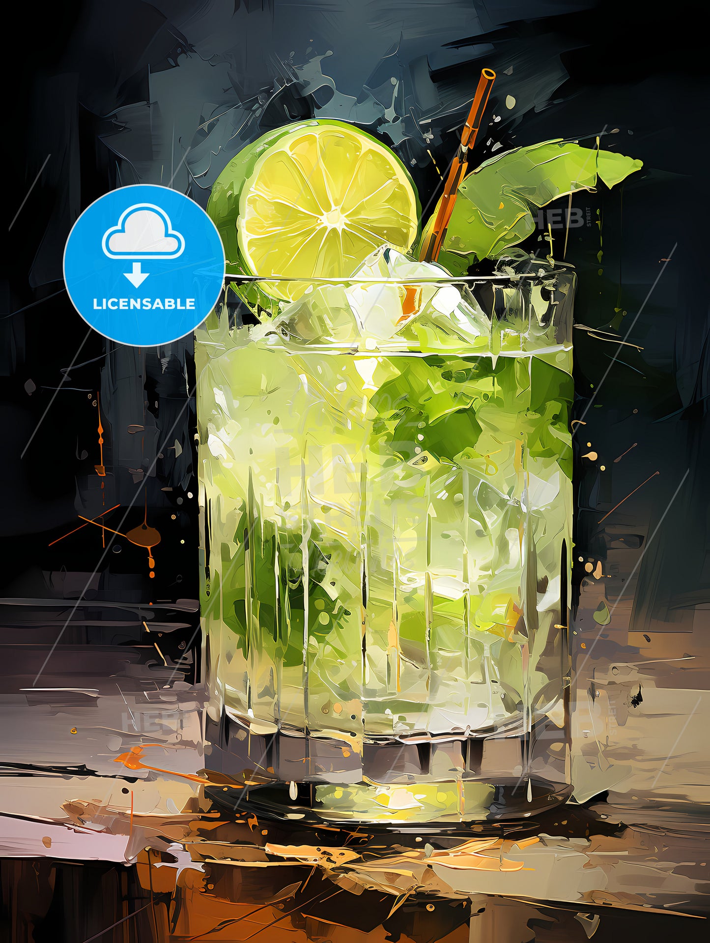 The gin gimlet is a classic cocktail