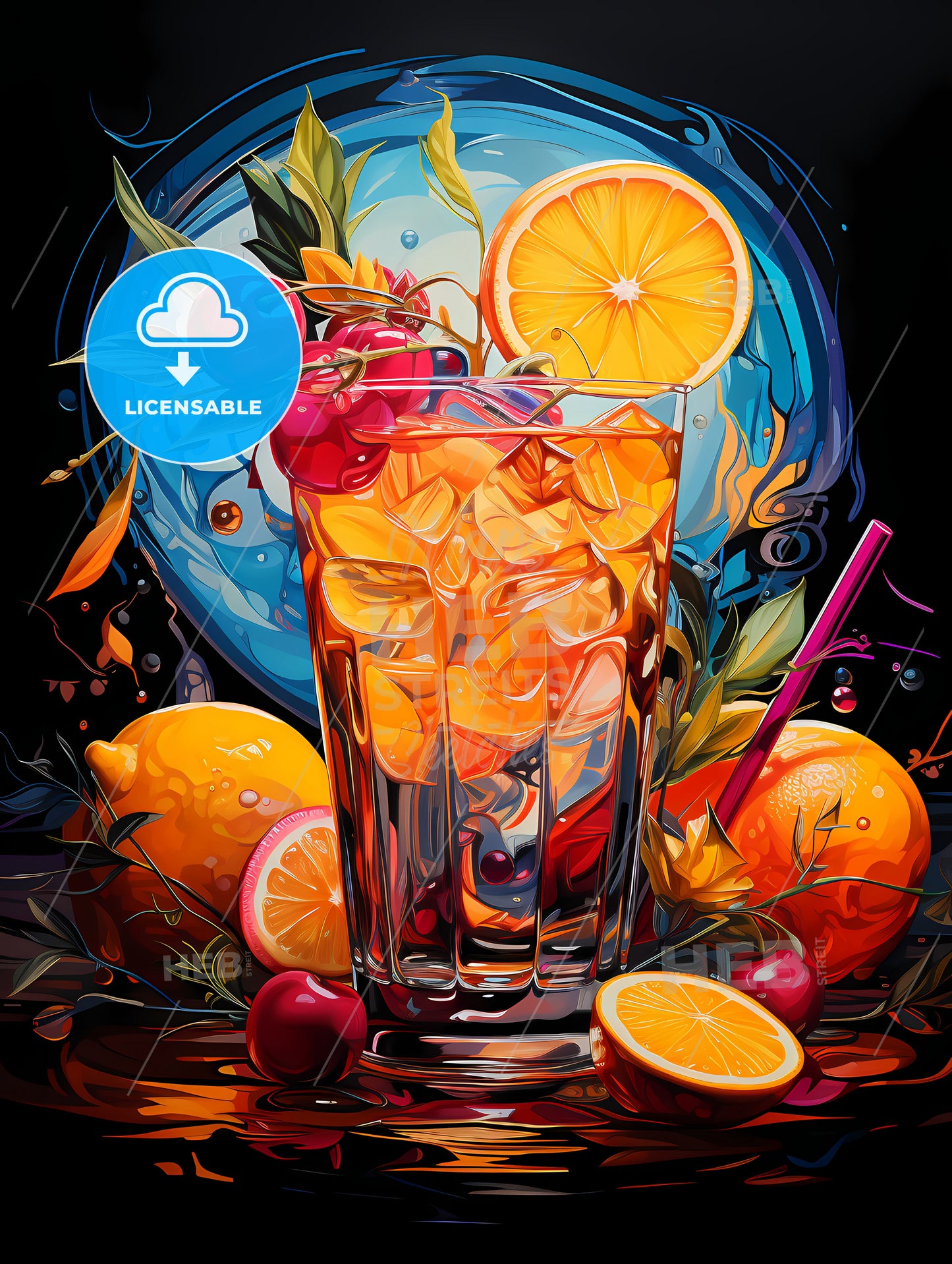 The tequila sunrise is a cocktail made of tequila