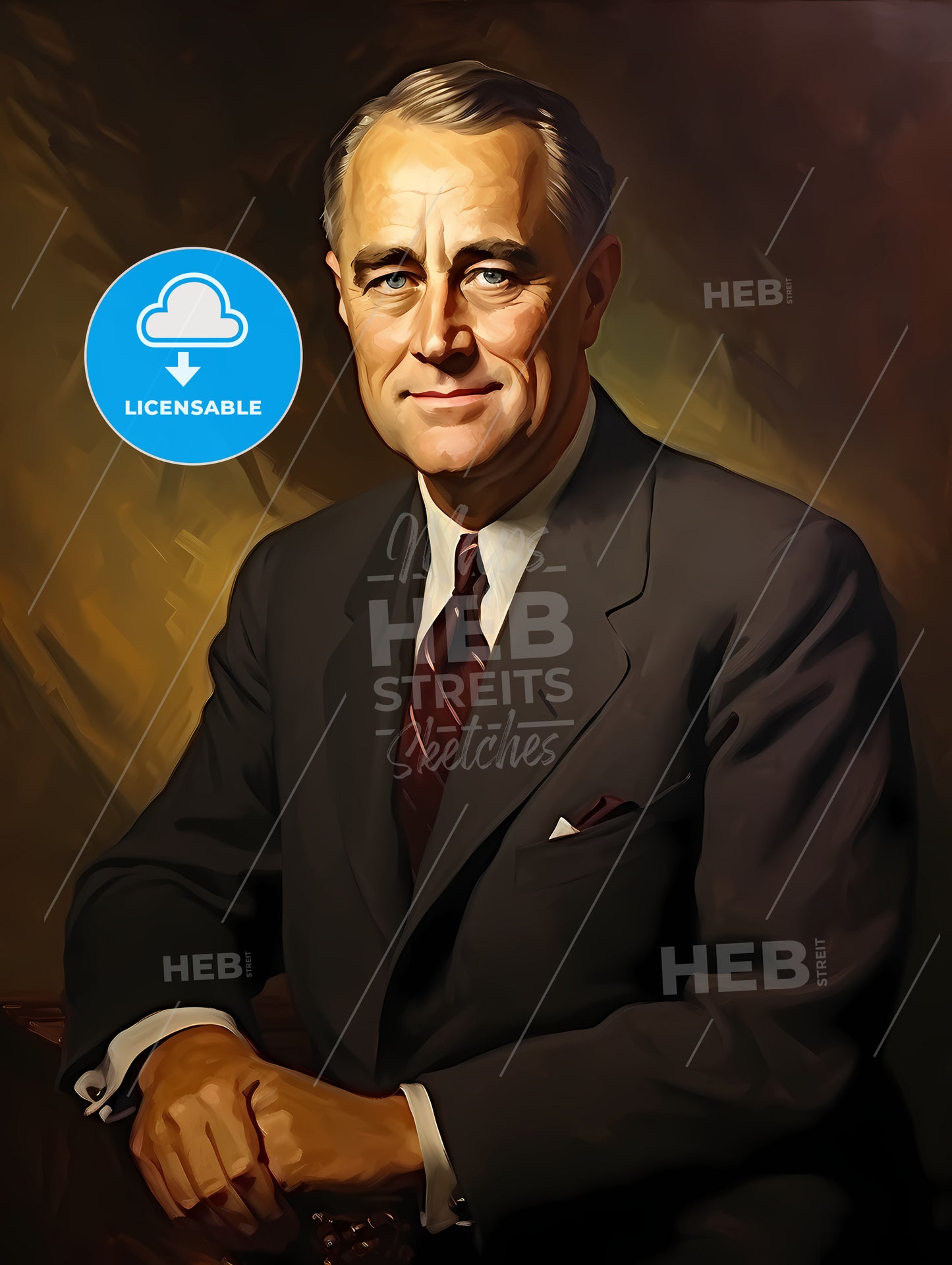 Franklin D Roosevelt 32nd US president