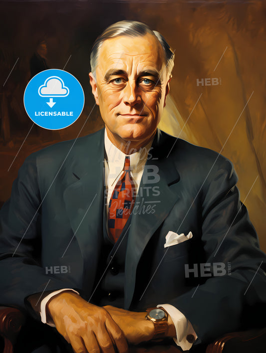 Franklin D Roosevelt 32nd US president