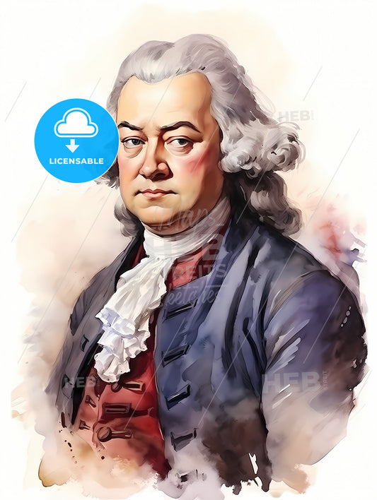 Johann Sebastian Bach German well known composer