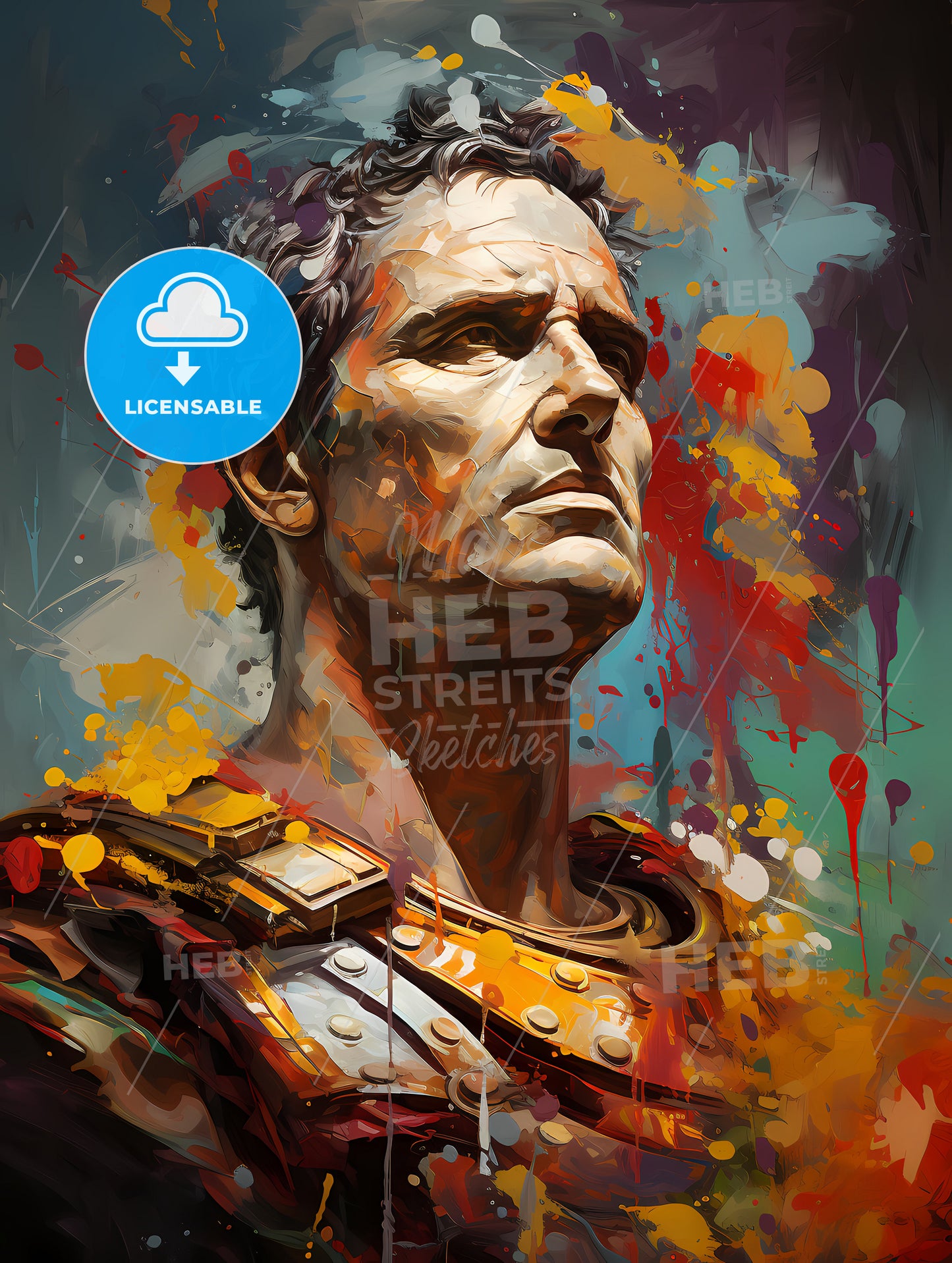 Julius Caesar Killed by Kleopatra