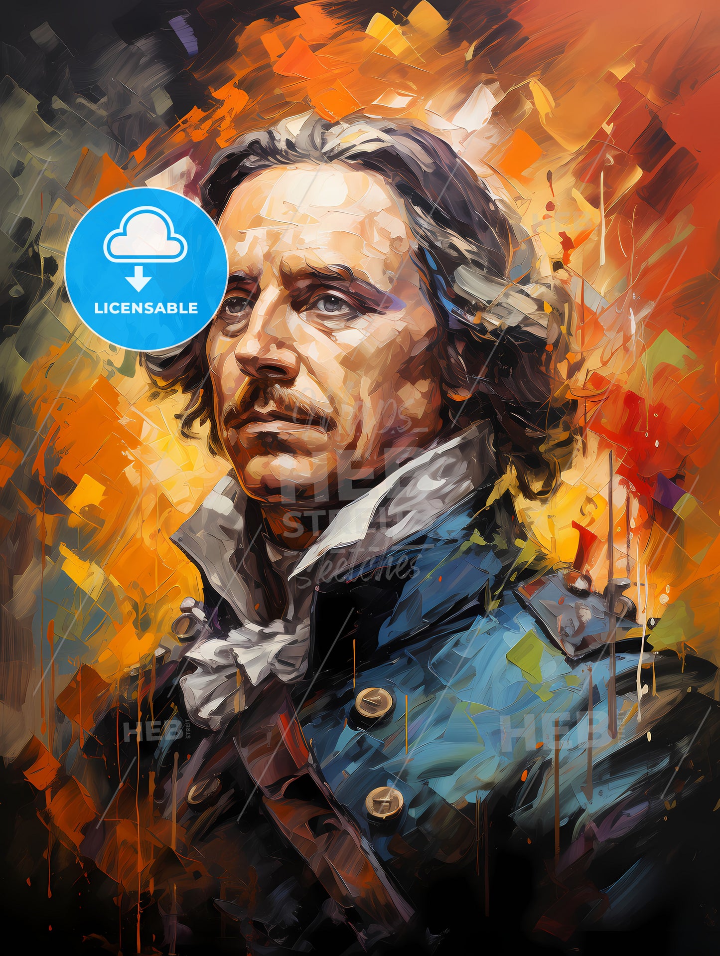 Oliver Cromwell English soldier and statesman