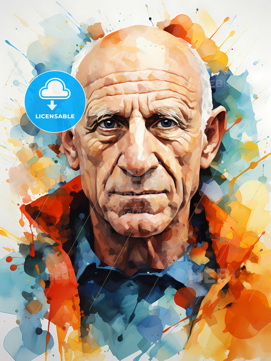 Portrait of Pablo Picasso Spanish painter