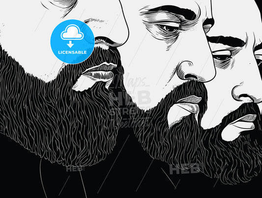 close up men for an advertisement