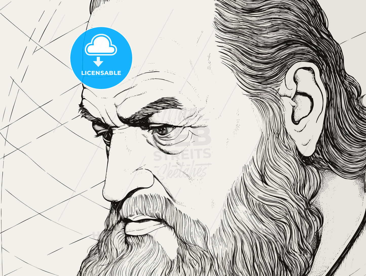 portrait of Galileo Galilei