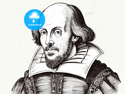 William Shakespeare - the famous English writer
