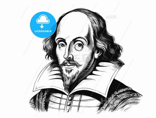 William Shakespeare - the famous English writer