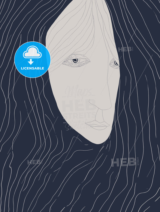 The blue Cape Poster