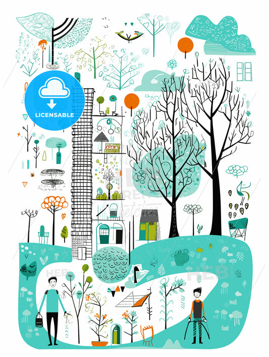 City life in Amsterdam