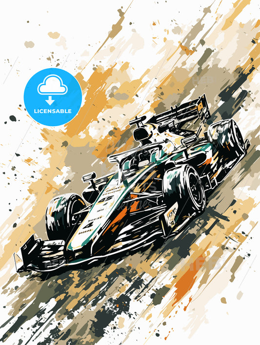 Formula 1 race poster