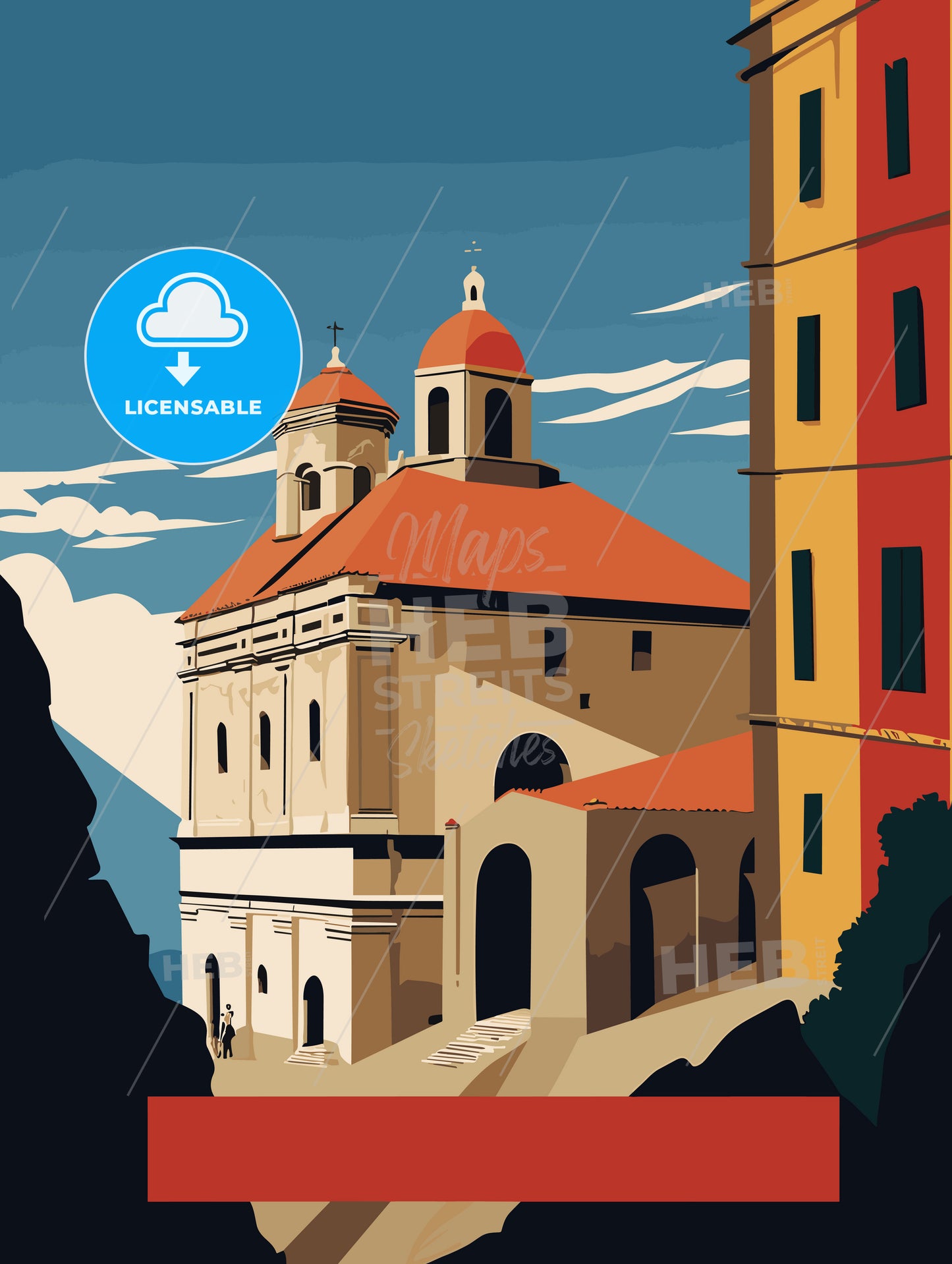 Italy Vacation Poster