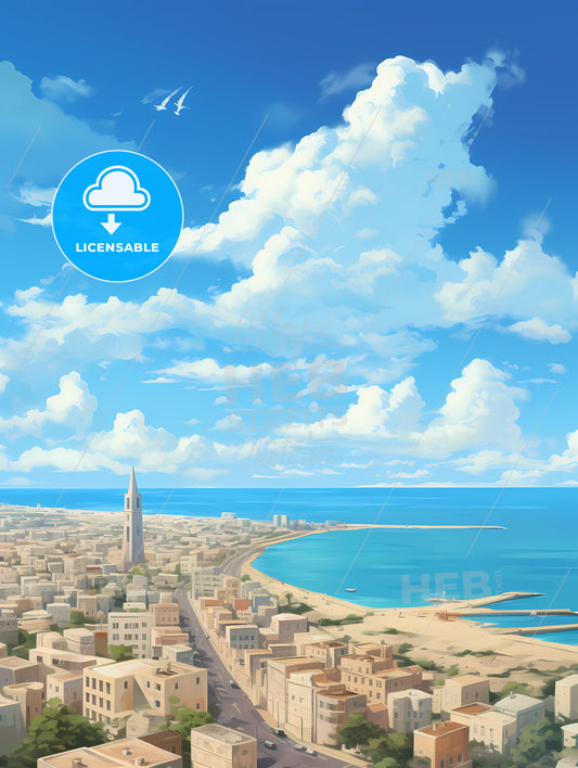 A City Next To The Water