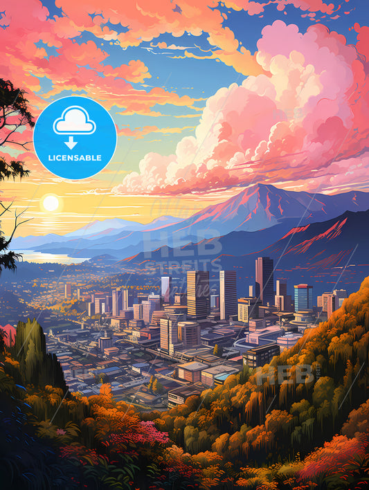 A City In The Mountains