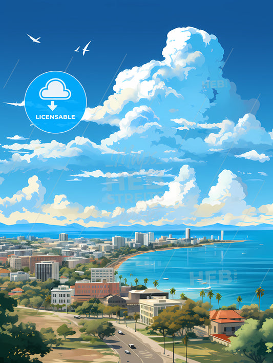 A City Next To The Water