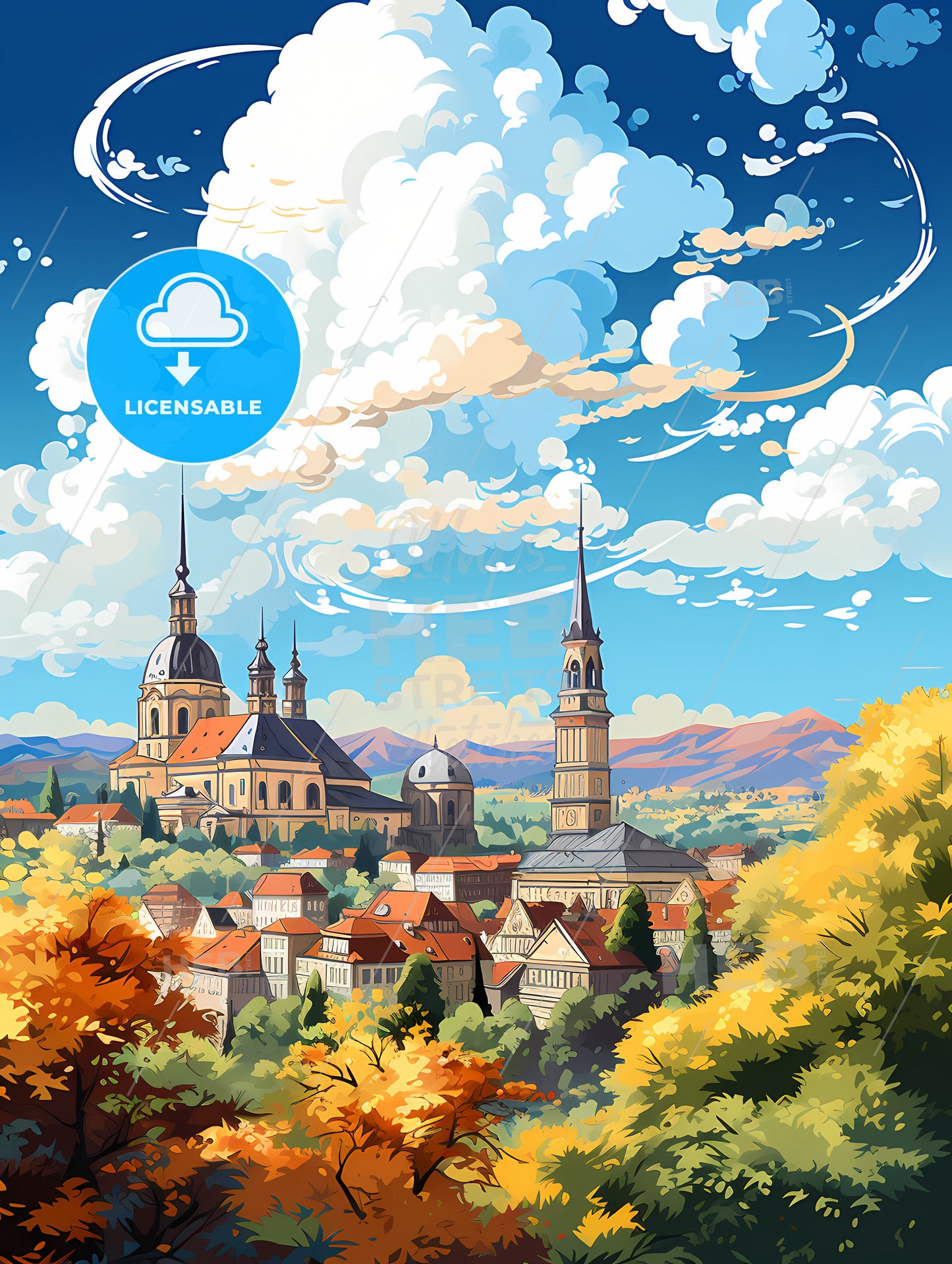 Timisoara - A City With Towers And Trees