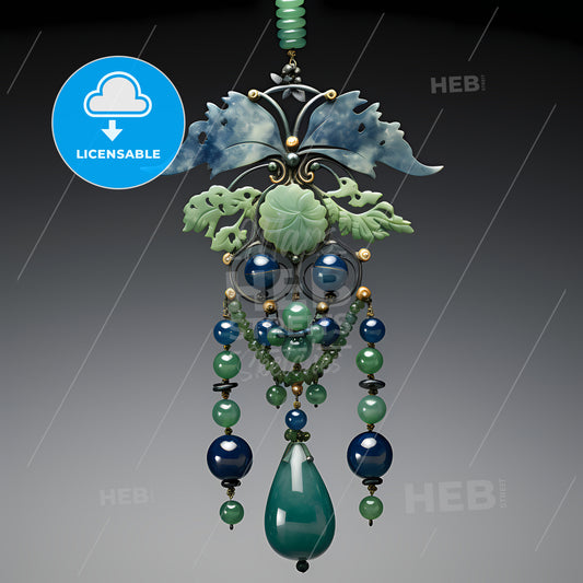 A Close Up Of A Pendant