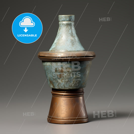 A Close Up Of A Vase