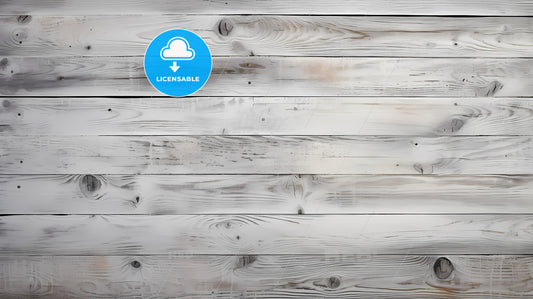 A White Wood Planks With Knots