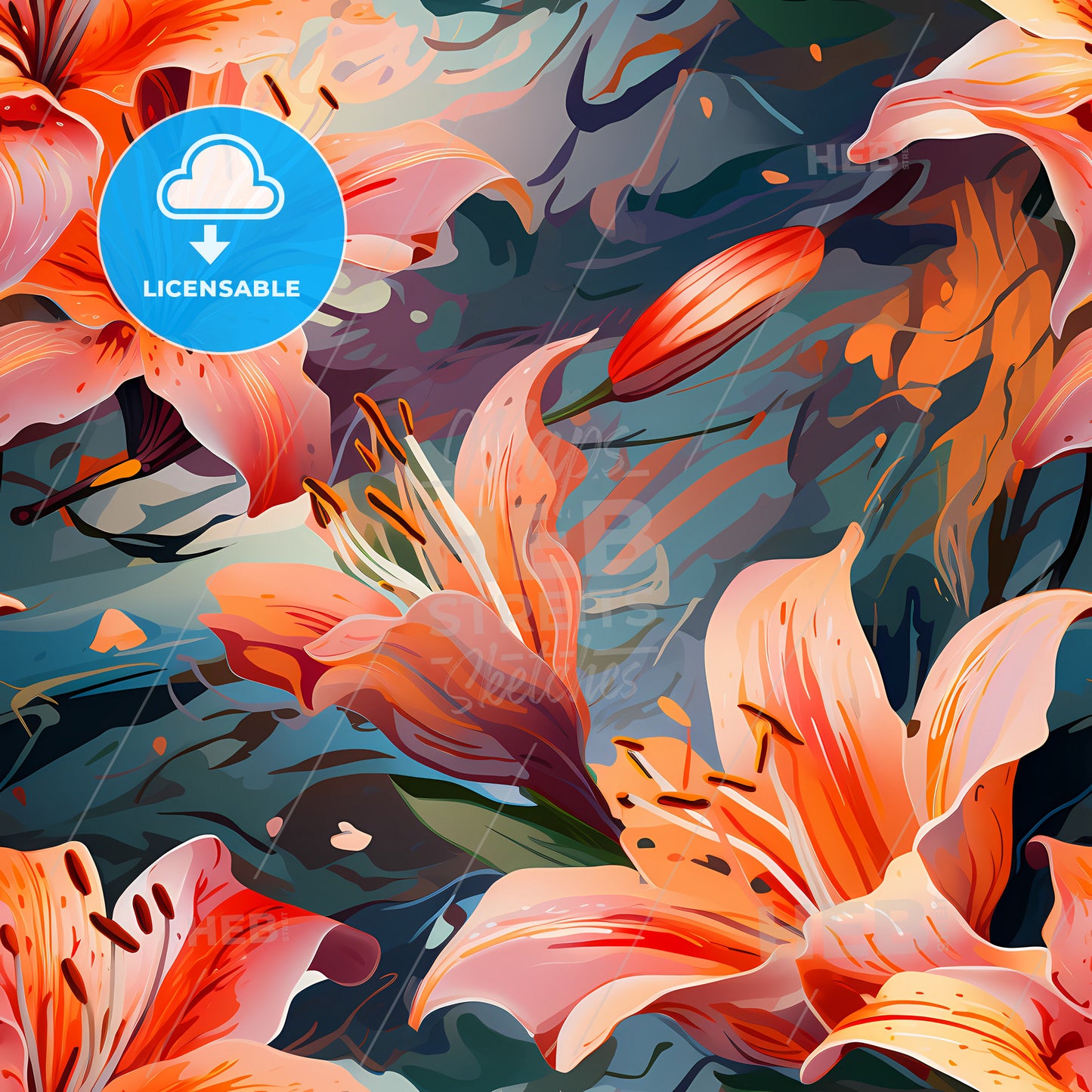 A Close Up Of Flowers