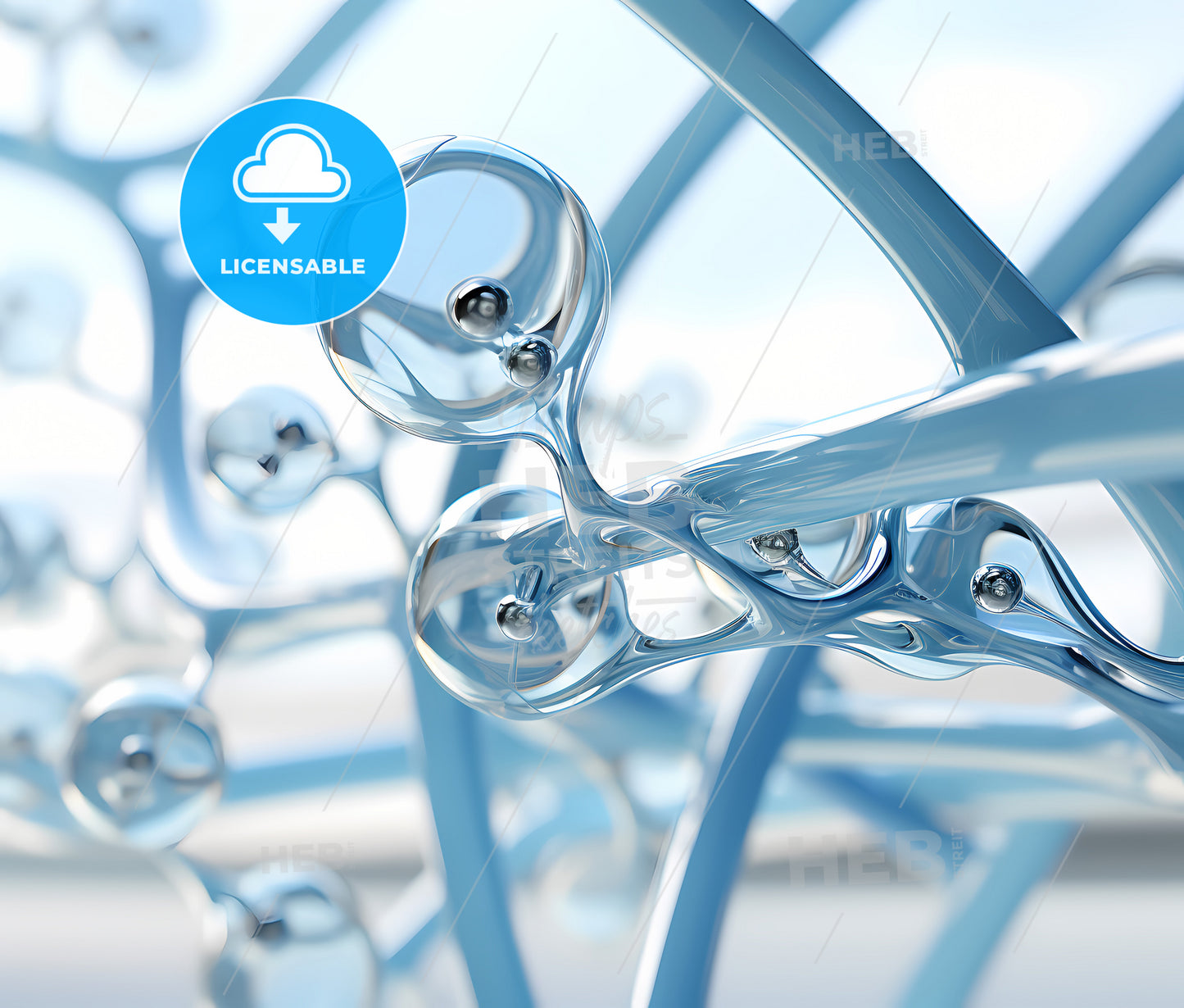 A Close Up Of A Glass Object