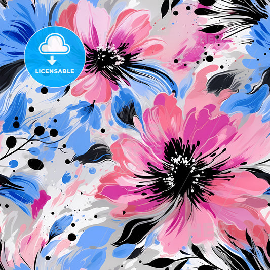 A Colorful Flower Painting