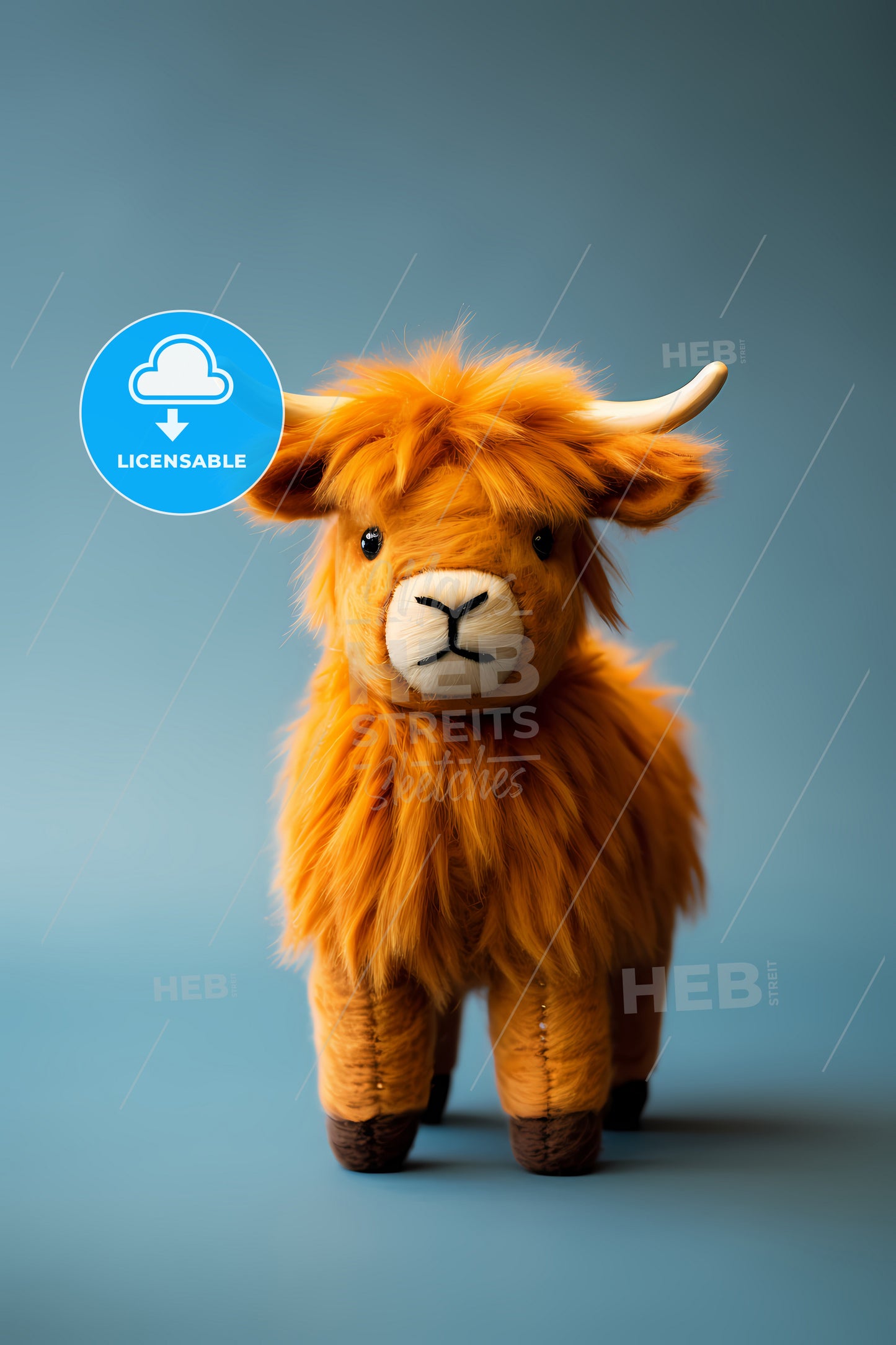 A Stuffed Animal Of A Yak