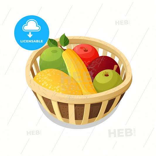 A Basket Of Fruit